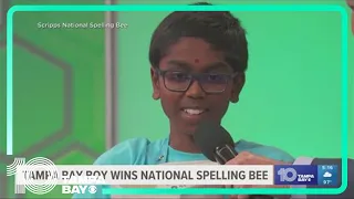 Tampa 12-year-old Bruhat Soma wins Scripps National Spelling Bee