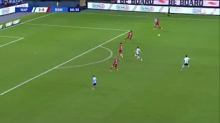 Gol di Mertens Napoli vs roma