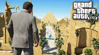 ПУТЕШЕСТВИЕ В ЕГИПЕТ В ГТА 5! ПРОБУДИЛ ДРЕВНЮЮ МУМИЮ ОБЗОР МОДА GTA 5! - ГТА 5 МОДЫ MODS