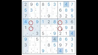 SUDOKU221124 - Unique Rectangle