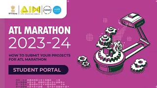 How to submit ideas for ATL Marathon || Hindi || Student Portal