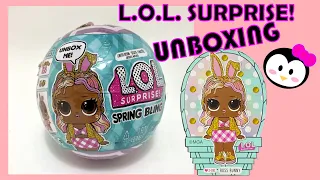 LOL Doll Spring Bling Boss Bunny Unboxing | Limited Edition | LOL Surprise Toy Review