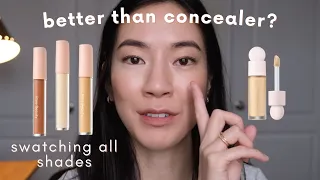 Rare Beauty under eye brightener review, swatches & concealer comparison!