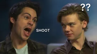 Dylan, Thomas and the most random interview ever happened