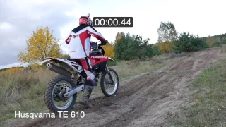 Time Laps Moto   Husqvarna TE 610