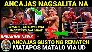 BREAKING: Ancajas Nagsalita Na! Handang Makipag REMATCH | Martinez Panalo Kontra kay Jerwin Ancajas