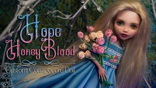 Hope HoneyBlood • OOAK Custom Cottagecore Monster High Doll Repaint