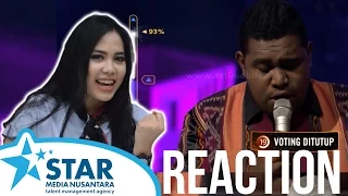 Rising Star Indonesia Reaction (Andmesh "Dia")