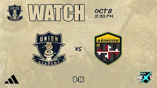 Union Academy U16 vs Baltimore Armor [10.08.23]