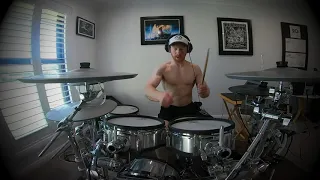 Low (Travis Barker Remix) - Flo Rida ft. T-Pain (V-Drums Drum Cover GoPro)