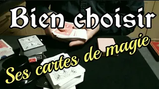 Magie pratique - Bien choisir ses CARTES DE MAGIE (Bicycle ? format Poker ?...) - LMSUAA #32