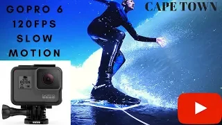 Surfing, Cape Town - GoPro 6 120fps, Slow Motion