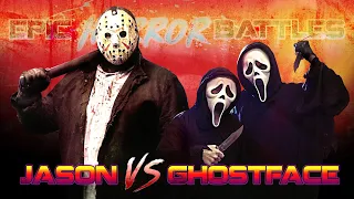 Jason Voorhees vs Ghostface (2022) Friday the 13th SCREAM horror battle