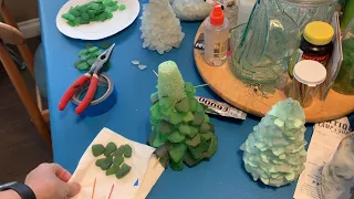 Sea Glass Tree Tutorial