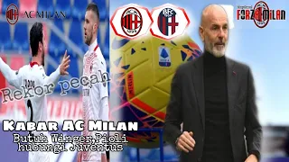 Berita AC Milan, Bungkam Bologna, Milan pecahkan Rekor⚽  Butuh Winger, AC Milan hubungi Juventus