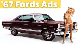 ‘67 Fords Rode Hard!   [1967 Classic Car Commercials]