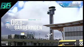 New Mega Airport Oslo Scenery | MSFS LIVE