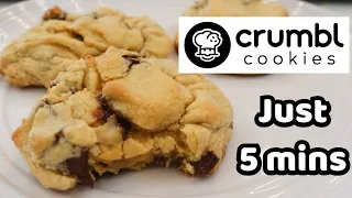 Crumbl Copycat Chocolate Chip Cookies