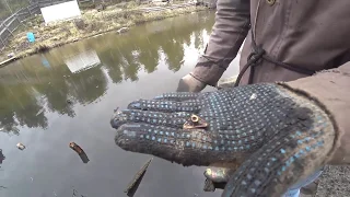 НАШЛИ КЛАНДАЙК ЖЕЛЕЗА ПОД ВОДОЙ|ДОСТАЁМ ДВУХСТОРОННИМ МАГНИТОМ НЕПРА|