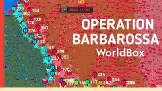 Operation Barbarossa! WorldBox Timelapse.