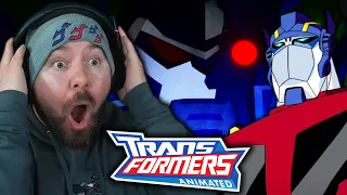 THEY MASSACRED MY BOY MEGATRON!!! FIRST TIME WATCHING - Transformers Animated Episode 1-3 REACTION