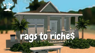 building our first home | the sims 4: rags to riches (EP 4)