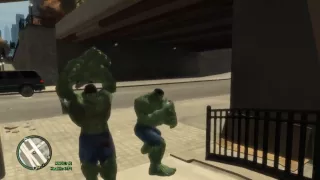 Hulk Vs Hulk in Grand Theft Auto IV (Fooling around in Gaming #3)