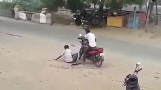 Do not try to ride on motorcycle.If you drunk.