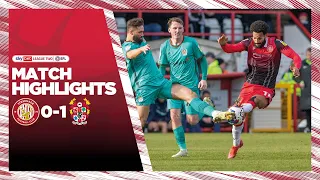 Stevenage 0-1 Tranmere Rovers | Sky Bet League Two highlights