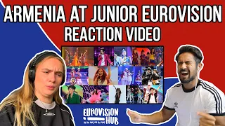Armenia at Junior Eurovision (Reaction Video) | Eurovision Hub