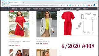 Burda Top 100 Sewing Patterns of 2020 Commentary | Chatting about the most popular Burdastyle items