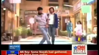 Hrithik Roshan shaking a leg with Prabhu Deva on Reliance Mobile.