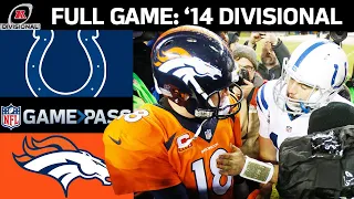 2014 AFC Divisional FULL Game: Indianapolis Colts vs. Denver Broncos