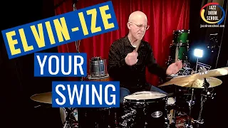 How To Play Like Elvin Jones #jazzdrummingtips