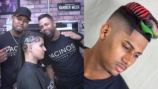 New hair cut (Ariel barber) hair style for man