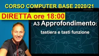 A3 Tastiera e tasti funzione | Corso di Computer base 2020/2021  Daniele Castelletti AssMaggiolina