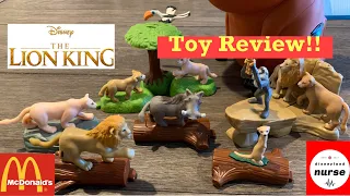 THE LION KING HAPPY MEAL TOY REVIEW!!! FIRST LOOK!