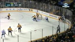 Canucks @ Predators Highlights 2/22/13