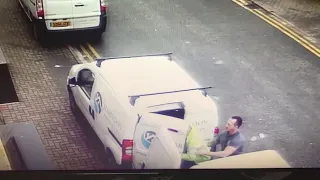 Thief Gets Caught Stealing Tools From Van || ViralHog