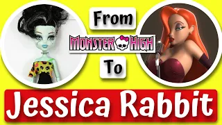 MAKING JESSICA RABBIT DOLL / MONSTER HIGH DOLL REPAINT by Poppen Atelier