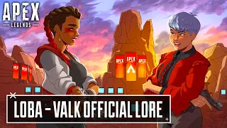 NEW Loba Valkyrie Official Lore - Apex Legends