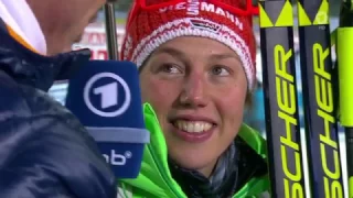 Östersund-2016. Comments from Laura Dahlmeier after individual race