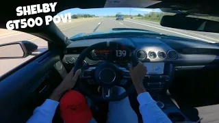 ASMR (POV Drive) 2022 Shelby GT500 With MBRP X Pipe!