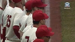 MIN@CLE: Indians introduced before Opening Day