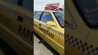 Crazy taxi driver in BeamNG.drive