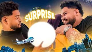 SURPRISE - Dani ചേട്ടനു dubai- യിൽ പോയി Surprise കൊടുത്തു ✈️ Birthday Surprise part 1