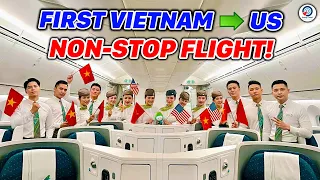 Bamboo Airways’ FIRST EVER Non-Stop Flight to US (from Vietnam)!