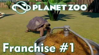 Planet Zoo Franchise Speed #1 - Wir starten einen Streichelzoo - [deutsch]