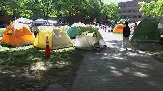 George Washington University encampment protest continues as leaders call for its shutdown