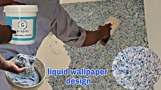 grapits fibre wall texture | liquid wallpaper design